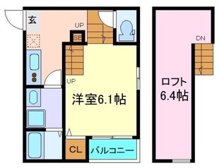 東照宮駅 徒歩10分 2階の物件間取画像